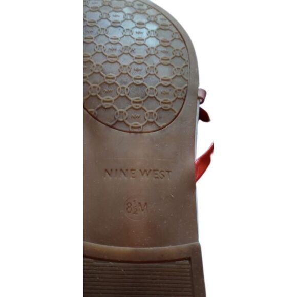 Nine West Women's Size 8.5 Strappy Slip On Sandals - Picture 5 of 5